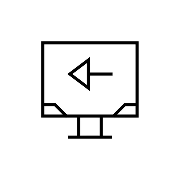 Info Grafisches Symbol Vektor Illustration — Stockvektor