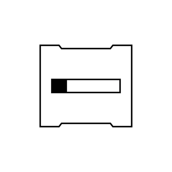 Дротяні Рами Веб Іконка Простий Дизайн — стоковий вектор