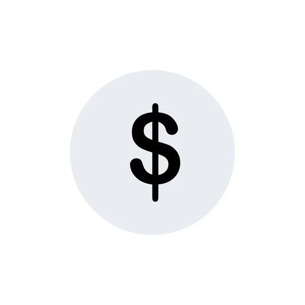 Значок Долара Векторна Ілюстрація — стоковий вектор