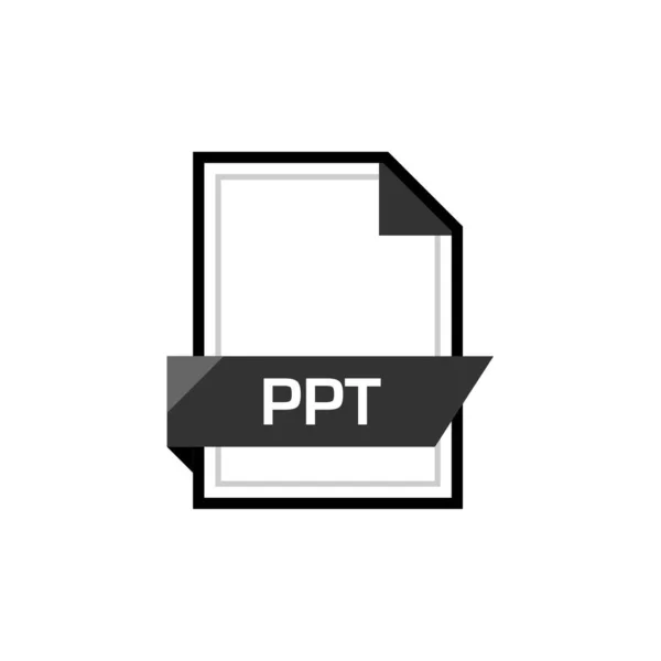 Arquivo Pdf Formato Ícone Ilustração Vetorial — Vetor de Stock