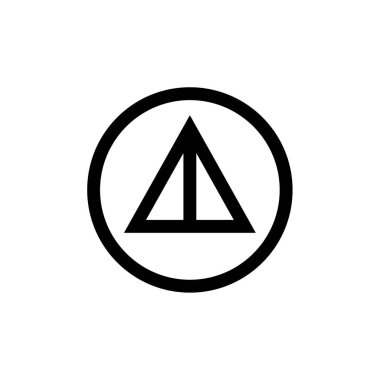 ok basit simge vektör illüstrasyonu  