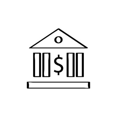 bankacılık basit vektör illüstrasyonu  
