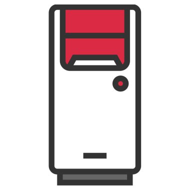 bilgisayar simgesi vektör illüstrasyonu 