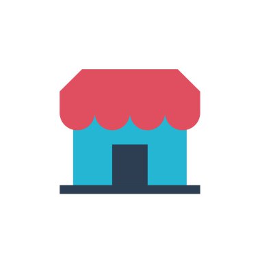 e-ticaret ve alışveriş ikonu konsept vektör çizimi  