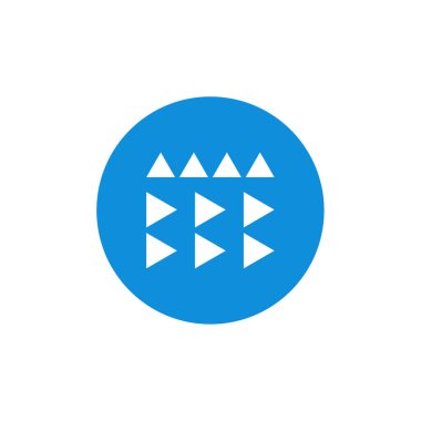 soyut geometrik şekiller, üçgenler yaratıcı soyut tasarım, vektör illüstrasyonu