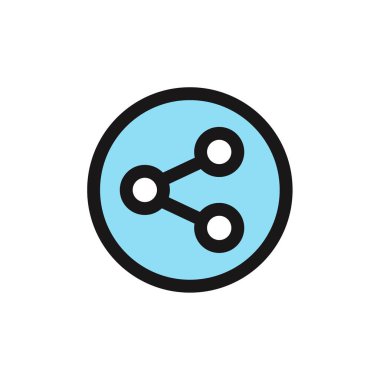 ağ basit vektör illüstrasyonu  