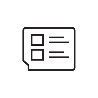 Beyaz arkaplanda arayüz simgesi tasarla 