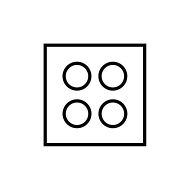 soyut yaratıcı tasarım izole edilmiş simge, vektör illüstrasyonu      