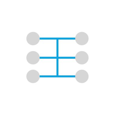 ağ basit vektör illüstrasyonu  