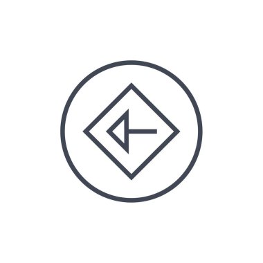 soyut yaratıcı tasarım izole edilmiş simge, vektör illüstrasyonu      