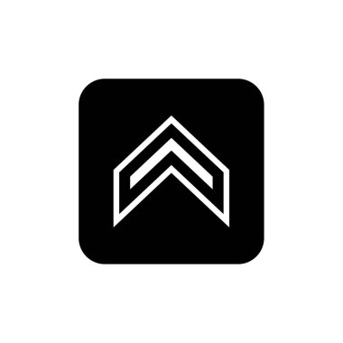 ok basit simge vektör illüstrasyonu  