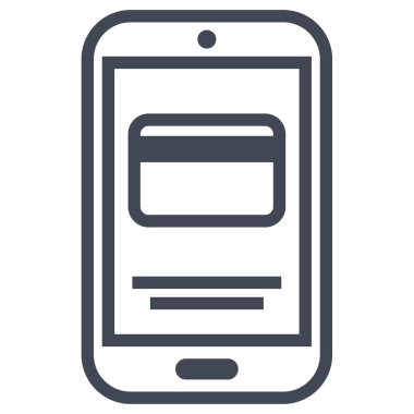 e-ticaret ve alışveriş ikonu konsept vektör çizimi  