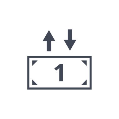 seo modern simgesinin vektör illüstrasyonu