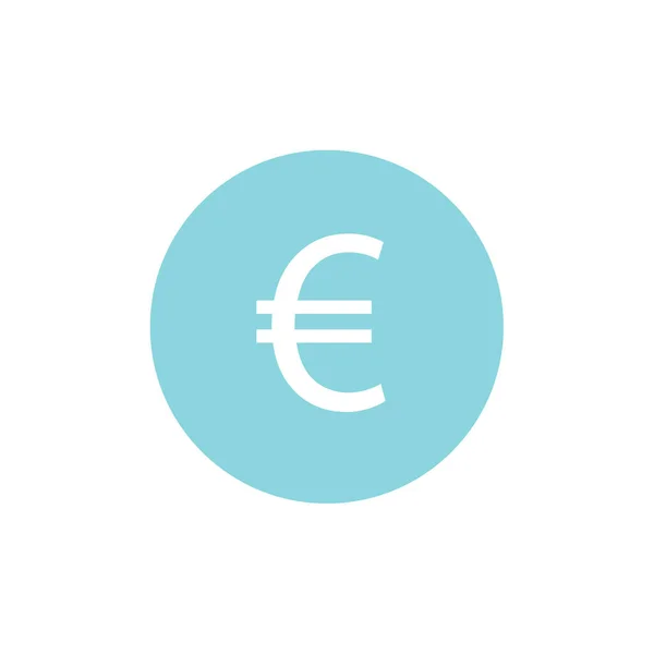 Illustration Des Euro Währungssymbols — Stockvektor