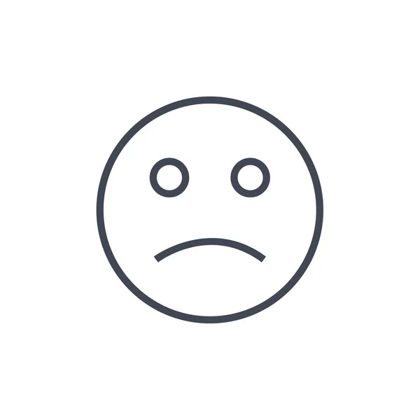 Illustration Vectorielle Expression Visage Emoji Symbole Émotion — Image vectorielle
