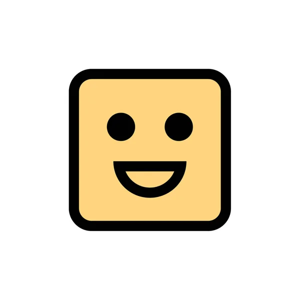 Vector Ilustración Expresión Cara Emoji Símbolo Emoción — Vector de stock