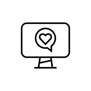 Metin Mesajlaşma simgesi vektör illüstrasyonu