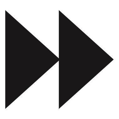 ok basit simge vektör illüstrasyonu  