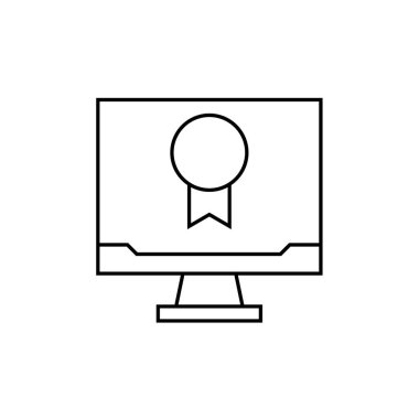 bilgisayar simgesi vektör illüstrasyonu