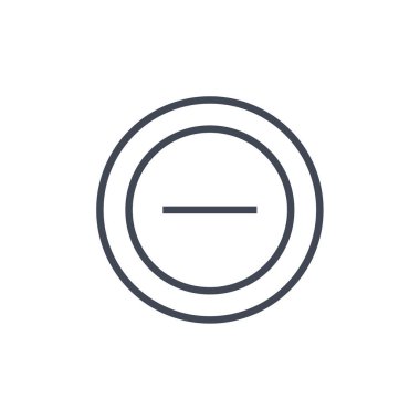 Kullanıcı arayüzü modern simgesinin vektör çizimi     