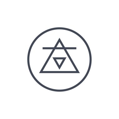 Şaşırmış şekilli yaratıcı soyut tasarım, vektör illüstrasyonu