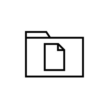 dizin simgesi vektör illüstrasyonu     