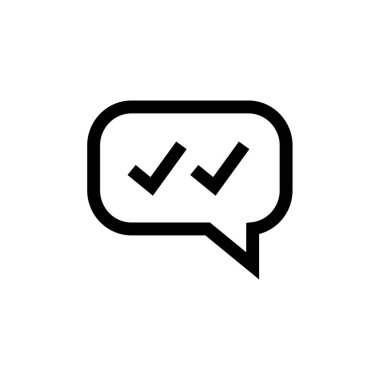 Metin Mesajlaşma simgesi vektör illüstrasyonu