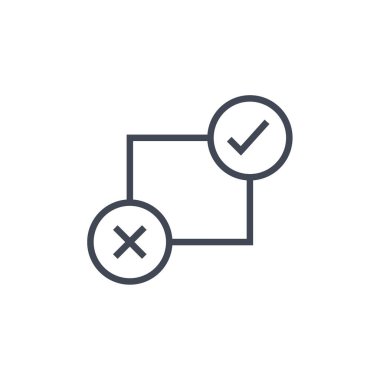 Kablo çerçevesi. Web simgesi basit illüstrasyon