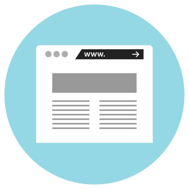 Kablo çerçeve simgesinin vektör illüstrasyonu