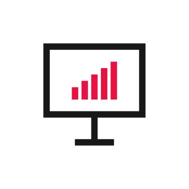 seo modern simgesinin vektör illüstrasyonu