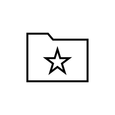 Web ve mobil uygulama tasarımınız için beyaz arkaplanda izole edilmiş dizin simgesi vektörü 