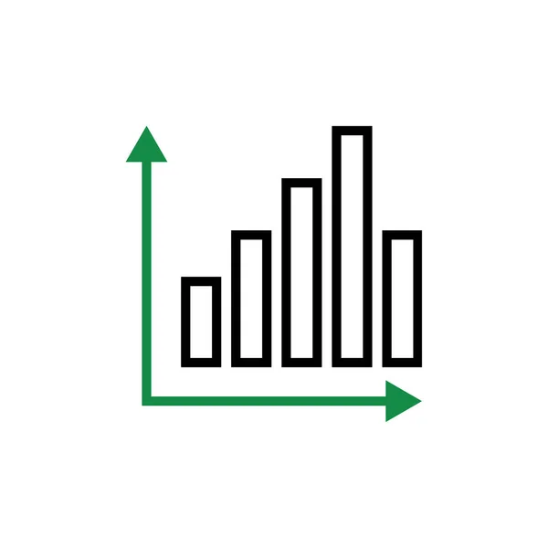 Vector Illustration Business Finance Icon — Stock Vector