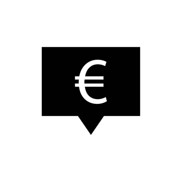 Vector Illustration Euro Icon — Stock Vector