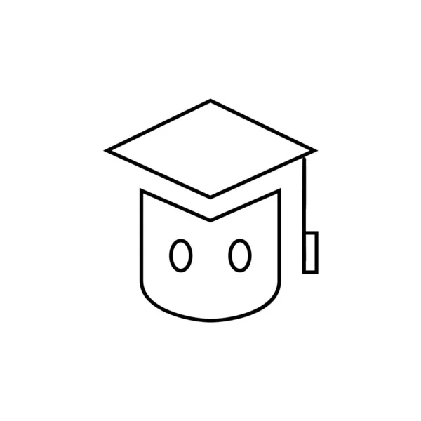 毕业帽图标矢量设计 — 图库矢量图片