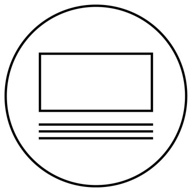 Kablolar modern simge, vektör illüstrasyonu