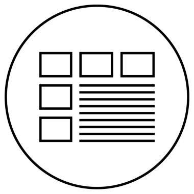 Kablolar modern simge, vektör illüstrasyonu