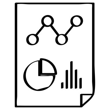 Veri web simgesi vektör illüstrasyonu 