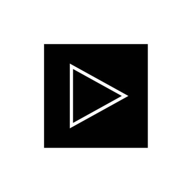 ok basit simge vektör illüstrasyonu 