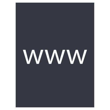 Web sitesi simgesi. tarayıcı 