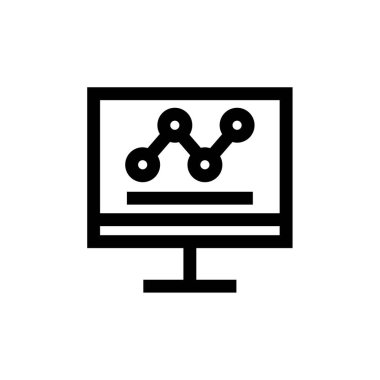 iş grafiği vektör illüstrasyonu