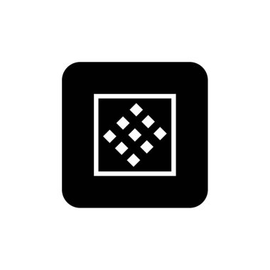 Şaşırmış şekilli yaratıcı soyut tasarım, vektör illüstrasyonu