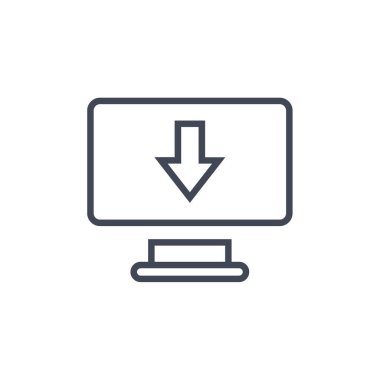 vektör ince çizgi simgesi indir  