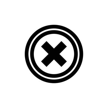 Soyut çokgen geometrik simge, vektör illüstrasyonu 