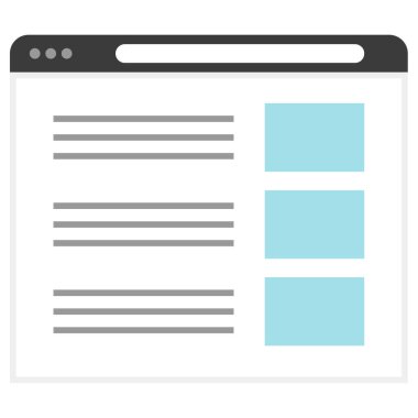 wirefram simgesi vektör illüstrasyonu