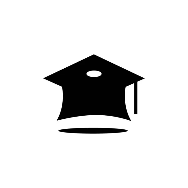 Cappello Graduazione Disegno Illustrazione Vettoriale — Vettoriale Stock