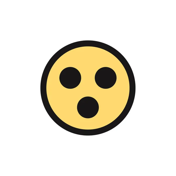 Vector Illustration Emoji Face Expression Emotion Symbol — Stock Vector