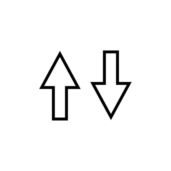 Vektor Symbol Herunterladen Symbole Hochladen — Stockvektor