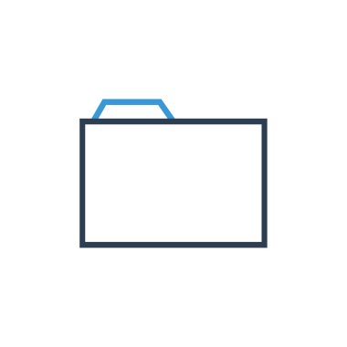 dizin simgesi vektör illüstrasyonu     