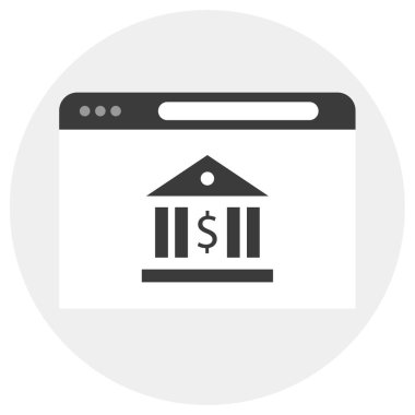 banking icon vector illustration 