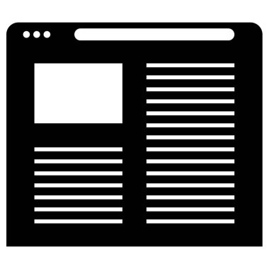 wirefram simgesi vektör illüstrasyonu